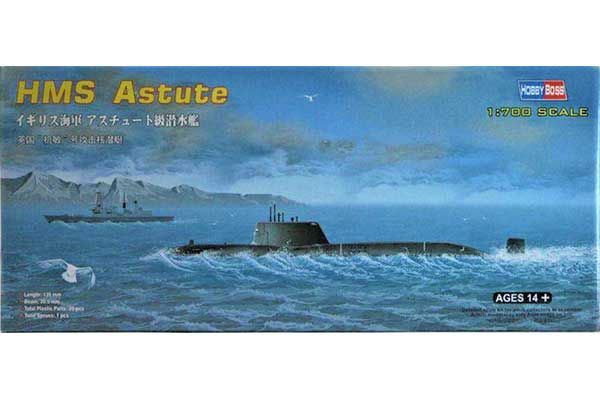 HMS Astute (Hobby Boss 87022) 1/700 HMS Astute (Hobby Boss 87022) 1/700