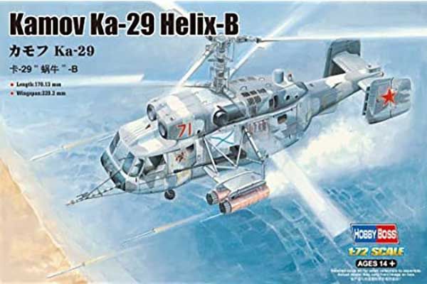 Камов Ка-29 Helix-B (Hobby Boss 87227) 1/72 Камов Ка-29 Helix-B (Hobby Boss 87227) 1/72