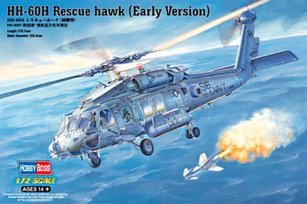 HH-60H Rescue hawk (Ранняя версия) (Hobby Boss 87234) 1/72