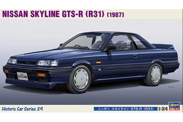 Nissan Skyline GTS-R (R31) 1987 (Hasegawa 21129 HC29) 1/24 Nissan Skyline GTS-R (R31) 1987 (Hasegawa 21129 HC29) 1/24