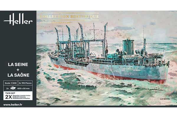 La Seine и La Saone (Heller 85050) 1/400 La Seine и La Saone (Heller 85050) 1/400