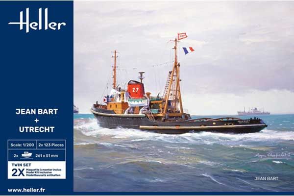 Jean Bart + Utrecht (Heller 85602) 1/200 Jean Bart + Utrecht (Heller 85602) 1/200