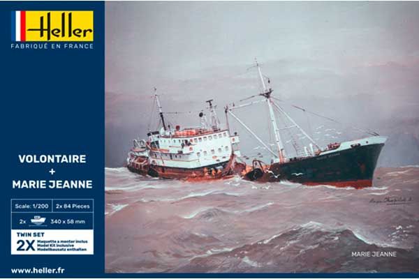 Volontaire + Marie Jeanne (Heller 85604) 1/200 Volontaire + Marie Jeanne (Heller 85604) 1/200