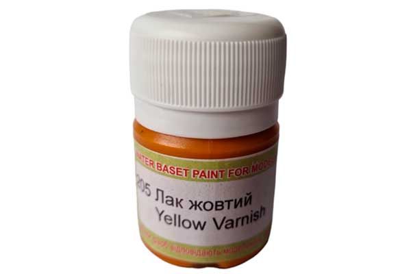 Лак акриловий ЖОВТИЙ ХО-МА 208 (18мл) Лак акриловий ЖОВТИЙ ХО-МА 208 (18мл)