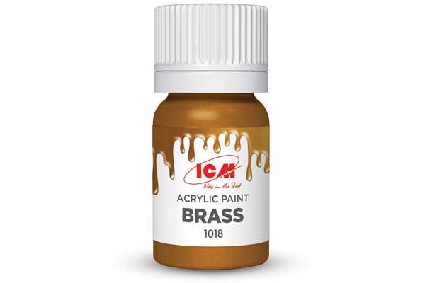 Акрилова фарба - Латунь (Brass) ICM 1018 Акрилова фарба - Латунь (Brass) ICM 1018