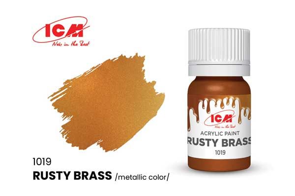 Акрилова фарба - Іржава латунь (Rusty Brass) ICM 1019 Акрилова фарба - Іржава латунь (Rusty Brass) ICM 1019