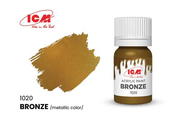 Акрилова фарба - Бронза (Bronze) ICM 1020 Акрилова фарба - Бронза (Bronze) ICM 1020
