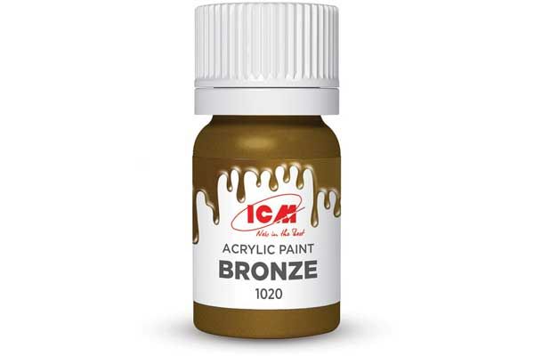 Акрилова фарба - Бронза (Bronze) ICM 1020 Акрилова фарба - Бронза (Bronze) ICM 1020