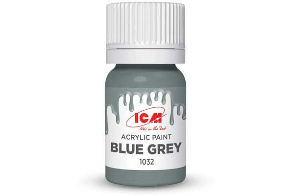 Акрилова фарба - Блакитно-сіра (Blue grey) ICM 1032