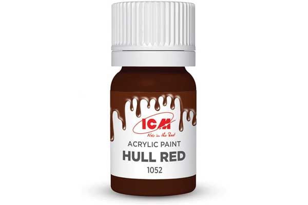 Акрилова фарба - Червоний корпусний (Hull red) ICM 1052 Акрилова фарба - Червоний корпусний (Hull red) ICM 1052