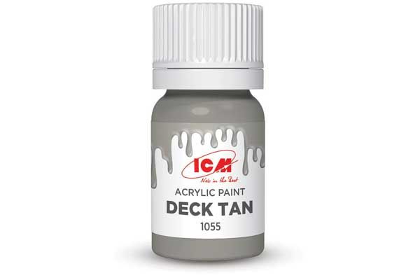 Акрилова фарба - Сіре дерево (Deck tan) ICM 1055 Акрилова фарба - Сіре дерево (Deck tan) ICM 1055
