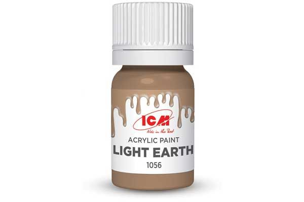 Акрилова фарба - Світла земля (Light earth) ICM 1056 Акрилова фарба - Світла земля (Light earth) ICM 1056