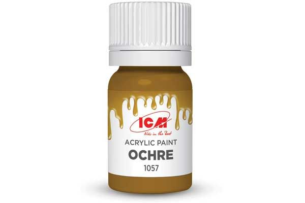 Акрилова фарба - Охра (Ochre) ICM 1057 Акрилова фарба - Охра (Ochre) ICM 1057