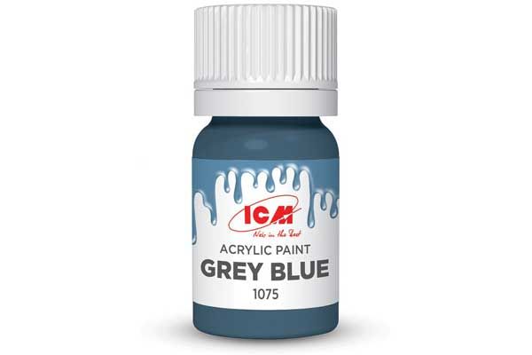 Акрилова фарба - Сіро-блакитний (Grey blue) ICM 1075 Акрилова фарба - Сіро-блакитний (Grey blue) ICM 1075