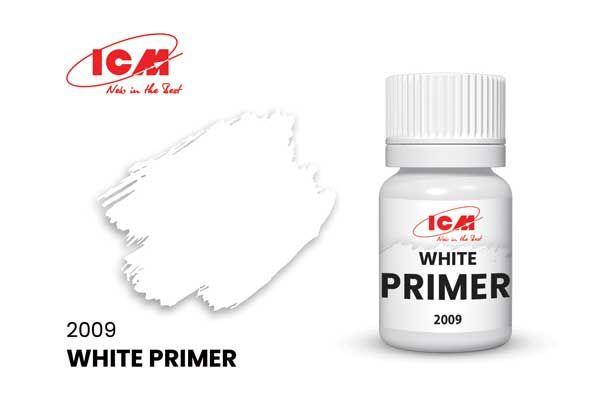 Грунтовка акриловая: Белая (ICM 2009)