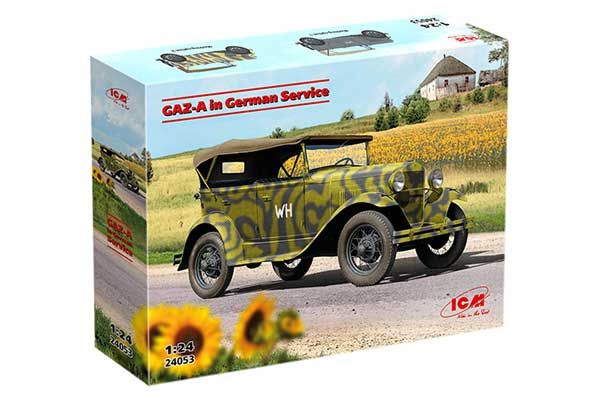 ГАЗ-А на німецькій службі (ICM 24053) 1/24