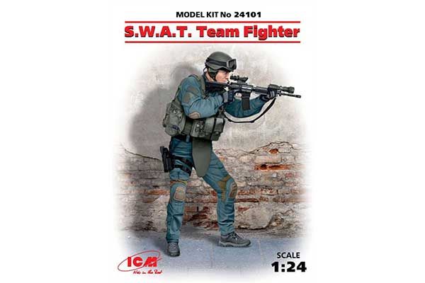 Боєць підрозділу S.W.A.T. (ICM 24101) 1/24