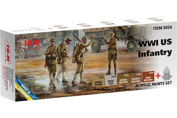 ICM 3024 для піхоти США Першої Світової війни ICM 3024 для піхоти США Першої Світової війни