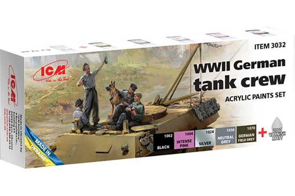 ICM 3032 для німецького танкового екіпажу 2СВ