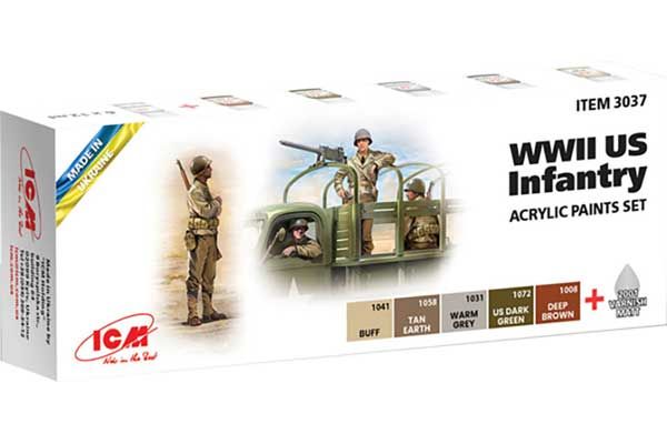 ICM 3037 для піхоти США 2СВ ICM 3037 для піхоти США 2СВ
