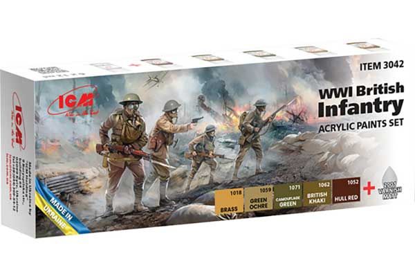 ICM 3042 для британської піхоти Першої Світової Війни ICM 3042 для британської піхоти Першої Світової Війни