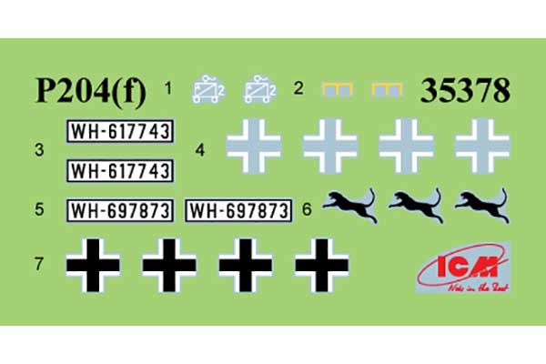 Panzerspähwagen (Funk) P204(f) (ICM 35378) 1/35