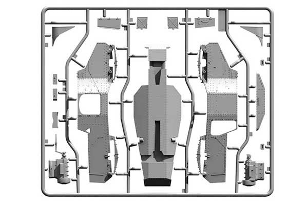 Panzerspähwagen (Funk) P204(f) (ICM 35378) 1/35