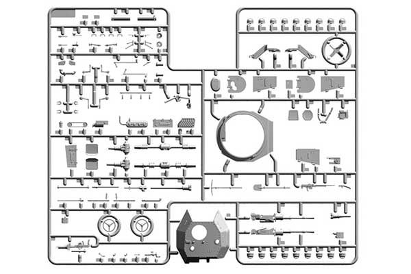 Panzerspähwagen (Funk) P204(f) (ICM 35378) 1/35