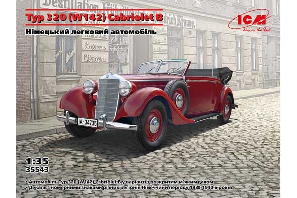 Typ 320 (W142) Cabriolet B (ICM35543) 1/3 Typ 320 (W142) Cabriolet B (ICM35543) 1/3