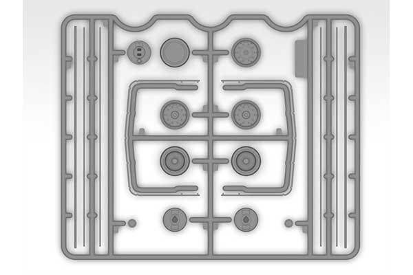 Мобильный офис Монтгомери со штабом (ICM 35604) 1/35