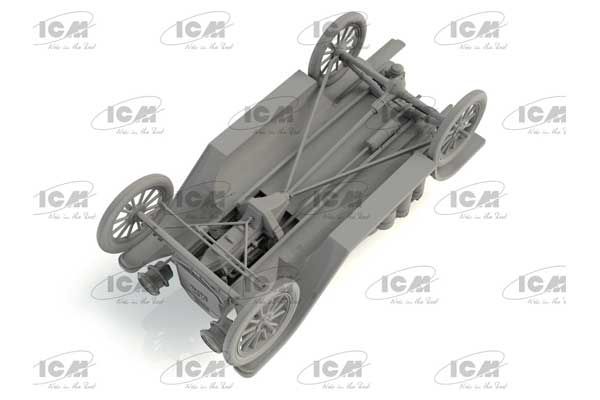 Пожарный автомобиль модели T 1914 года с экипажем (ICM 35606) 1/35