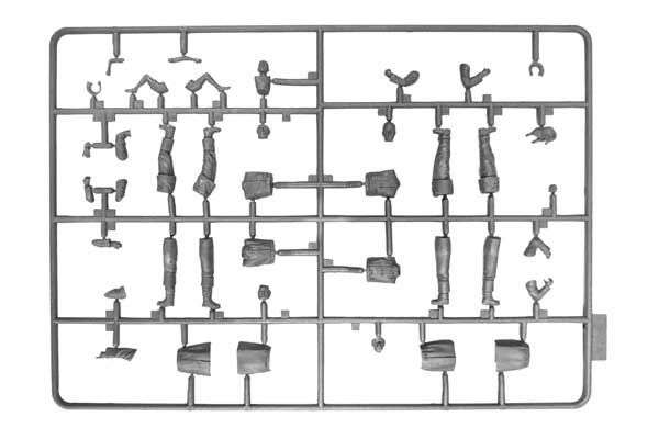 Пожарный автомобиль модели T 1914 года с экипажем (ICM 35606) 1/35