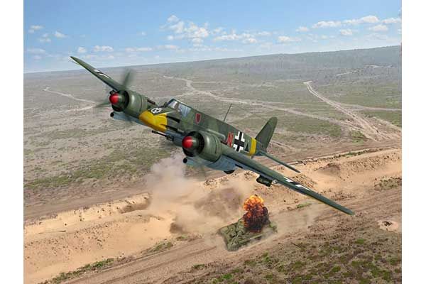 Hs 129B-1 (ICM 48215) 1/48