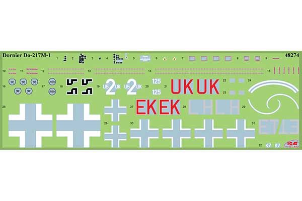 Do 217M-1 (ICM48274) 1/48