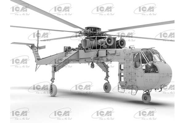 S-64E Skycrane (ICM 53058) 1/35 S-64E Skycrane (ICM 53058) 1/35
