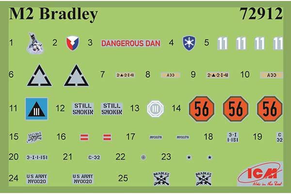 M2 Bradley (ICM 72912) 1/72