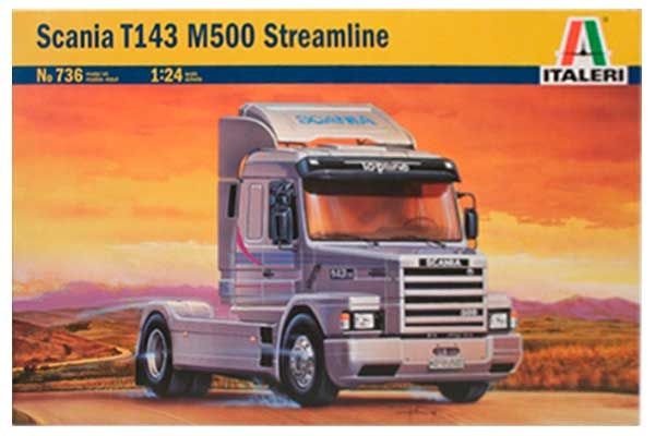 Scania T143 M500 Streamline (Italeri 0736) 1/24 Scania T143 M500 Streamline (Italeri 0736) 1/24