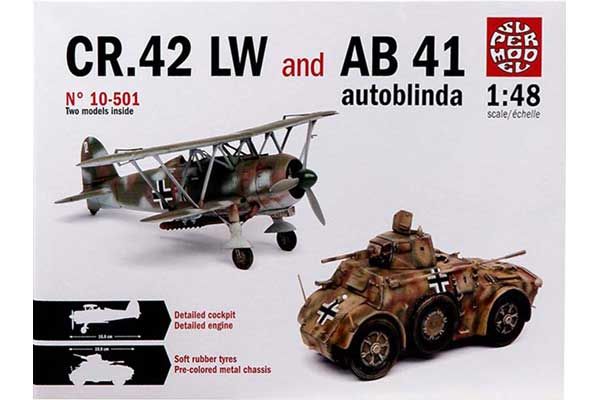 CR.42 LW and AB 41 Autoblinda (Italeri 10-501) 1/48 CR.42 LW and AB 41 Autoblinda (Italeri 10-501) 1/48