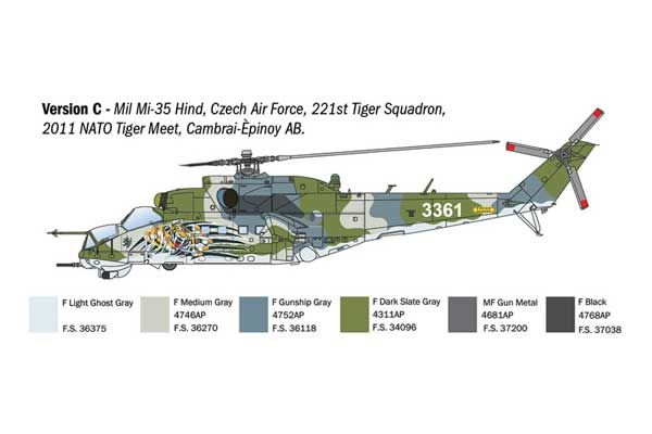 Mil Mi-24/Mi-35 Hind (Italeri 1432) 1/72 Mil Mi-24/Mi-35 Hind (Italeri 1432) 1/72