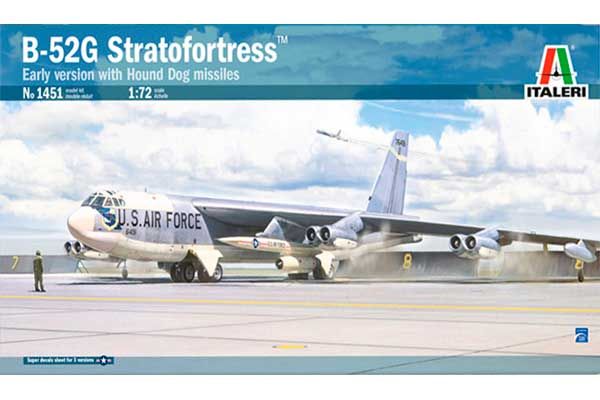 B-52G Stratofortress ранней версии (Italeri 1451) 1/72 B-52G Stratofortress ранней версии (Italeri 1451) 1/72