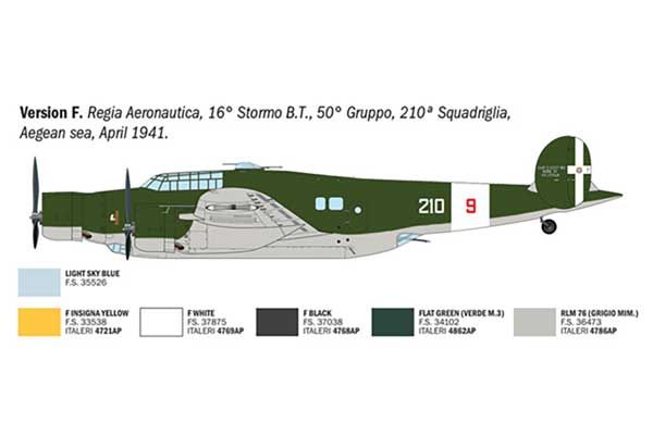 CANT Z.1007bis Alcione (Italeri 1479) 1/72