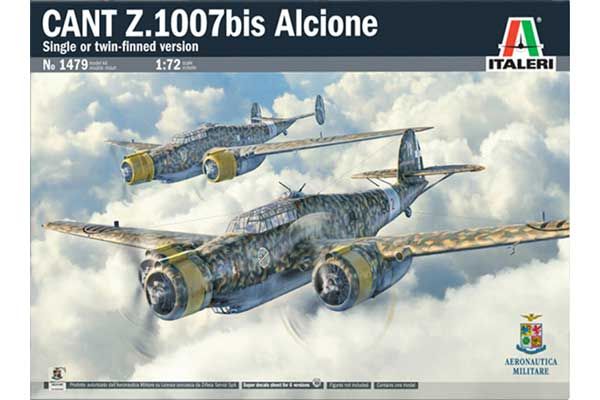 CANT Z.1007bis Alcione (Italeri 1479) 1/72