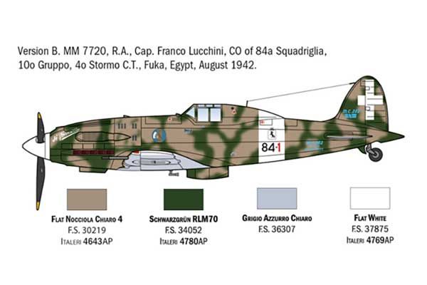 MC.202 Folgore Aces (Italeri 1481) 1/72
