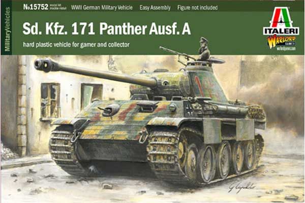 Sd.Kfz. 171 PANTHER Ausf. A (Italeri 15752) 1/56 Sd.Kfz. 171 PANTHER Ausf. A (Italeri 15752) 1/56