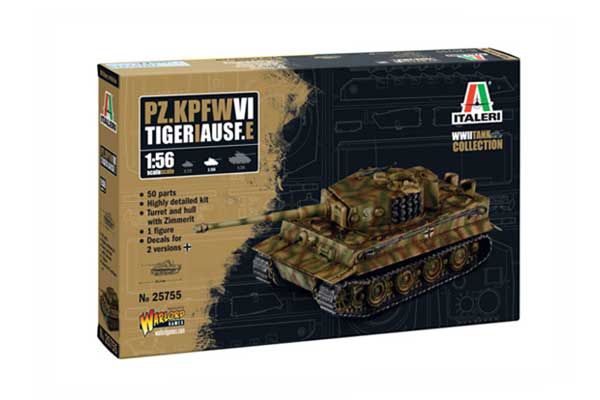 Pz. kpfw. VI Tiger I Ausf. E (Italeri 25755) 1/56