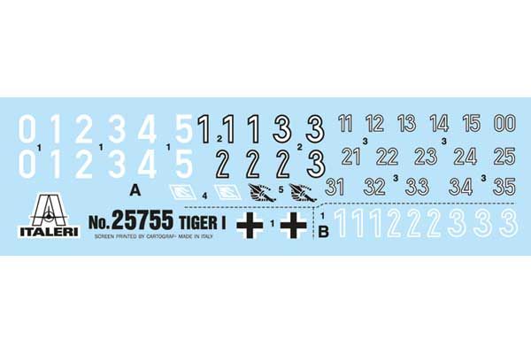 Pz. kpfw. VI Tiger I Ausf. E (Italeri 25755) 1/56