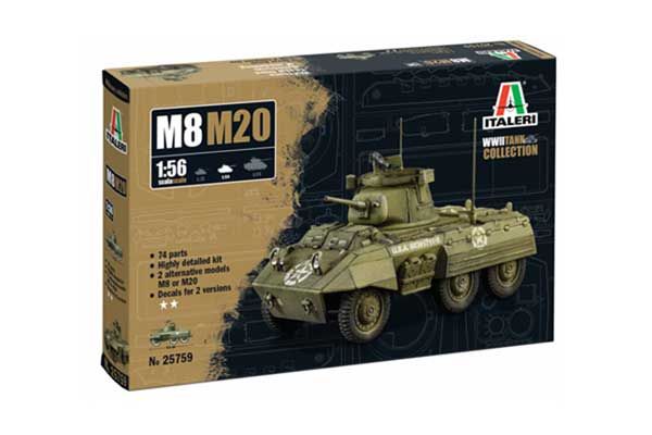 M8/M20 (Italeri 25759) 1/56