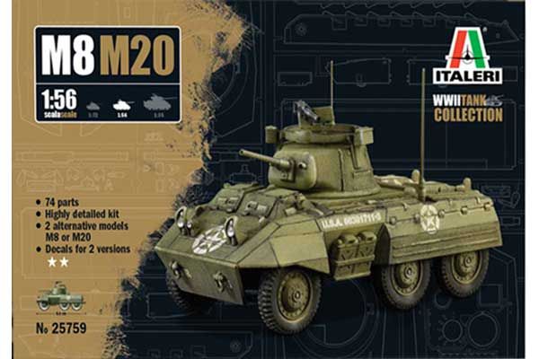 M8/M20 (Italeri 25759) 1/56