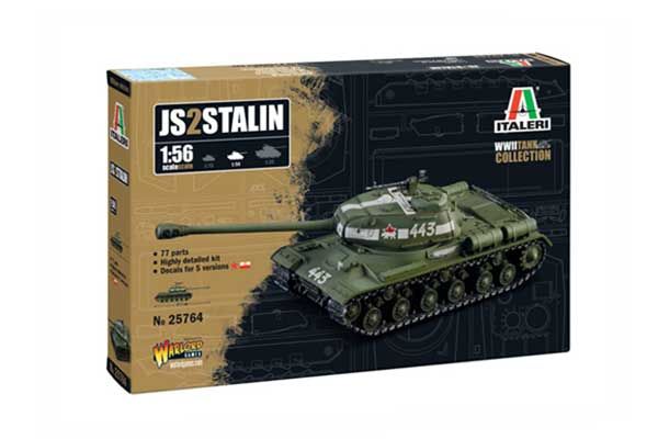 Іс-2 Сталін (Italeri 25764) 1/56