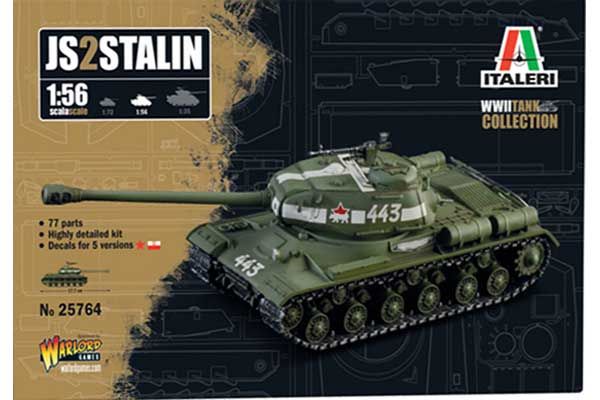Іс-2 Сталін (Italeri 25764) 1/56
